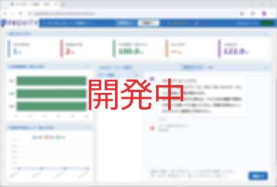 開発中のAIダッシュボード・工場長ビュー画面イメージ